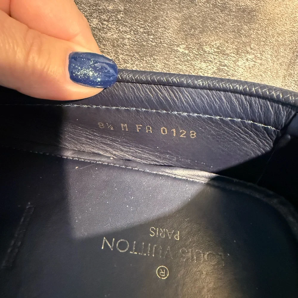 Louis Vuitton Monte Carlo moccasins‎ size 8 1/2 M.❤️